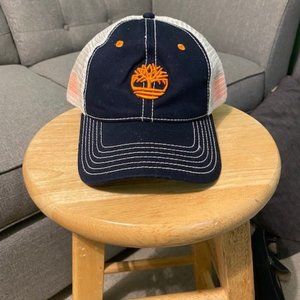 Timberland Trucker Hat - Blue and Orange